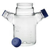 CLS-1401 SPINNER FLASKS, DIMPLED BOTTOM, REPLACEMENT GLASS FLASK ONLY