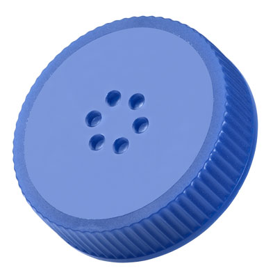 CLS-1484-A 70MM VENTED CAPS, BLUE, NON-STERILE