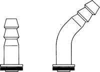 REMOVABLE HOSE CONNECTIONS FOR GL THREADS