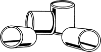 PACKING FOR DISTILLING COLUMNS, RASCHING RINGS