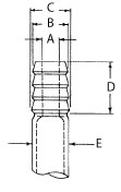 GLASSBLOWERS HOSE CONNECTIONS