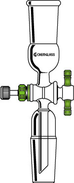 ADAPTERS, FLOW CONTROL, PTFE METERING STOPCOCK 