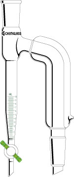 DISTILLING RECEIVERS, MOISTURE TEST, BARRETT, VACUUM JACKETED