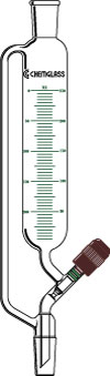 FUNNELS, ADDITION, GRADUATED, THREADED VALVES