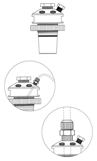 ADAPTERS, MULTIPORT, PTFE