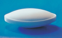 STIR BARS, MAGNETIC, PTFE, EGG-SHAPED