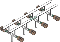 VACUUM MANIFOLDS, INERT GAS, CHEM-VAC™ VALVES