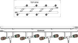 VACUUM MANIFOLDS, INERT GAS, CHEM-VAC™ VALVES