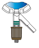 VALVES, DRAIN, EXTENDED TIP, CHEM-CAP®