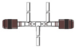 VALVES, CHEM-VAC™, HIGH VACUUM, THREE WAY