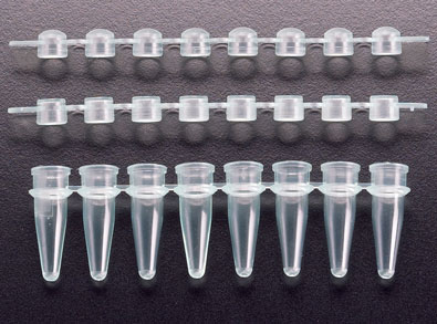 CLS-3610 PCR REACTION STRIPS, AMPLITUBE, 0.2ML, AND CAP STRIPS