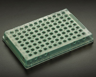 CLS-3616-02 PCR REACTION PLATES, SKIRTED, AMPLATE, 96-WELL 