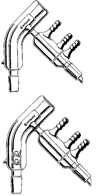 DISTILLING  HEADS, SHORT PATH, JACKETED