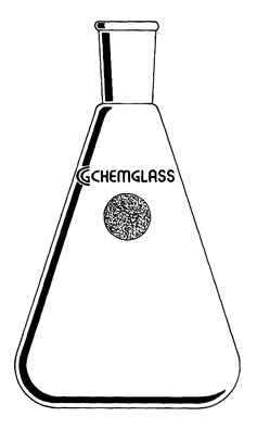 FLASKS, ERLENMEYER, OUTER JOINTS