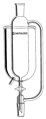 FUNNELS, ADDITION, COOLING JACKET, GLASS STOPCOCKS